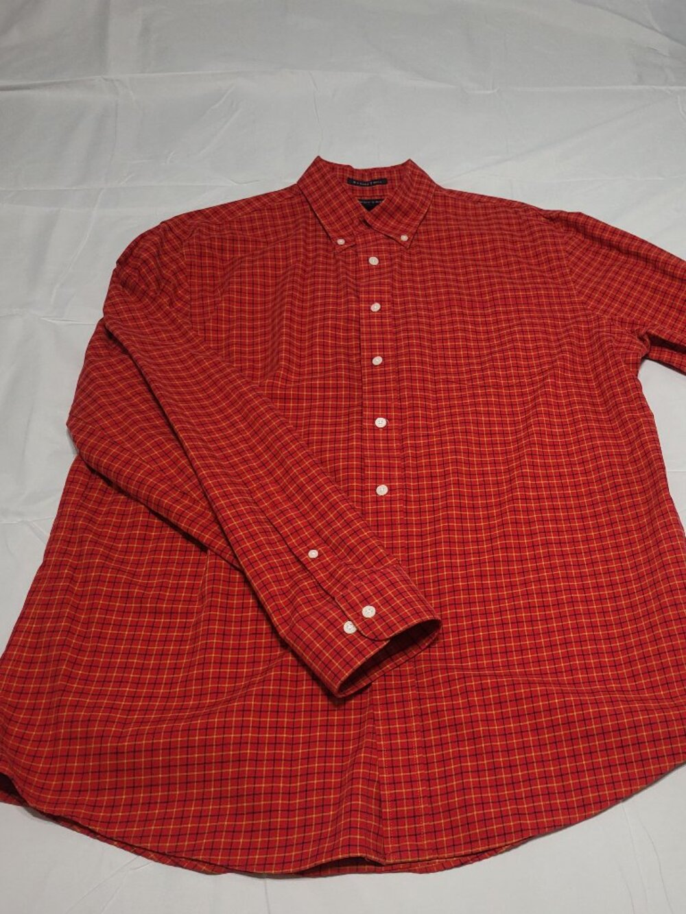 Lands’ End No Iron Twill Long Sleeve Shirt – Size Large Tall (LT)